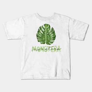 Monstera Deliciosa Kids T-Shirt